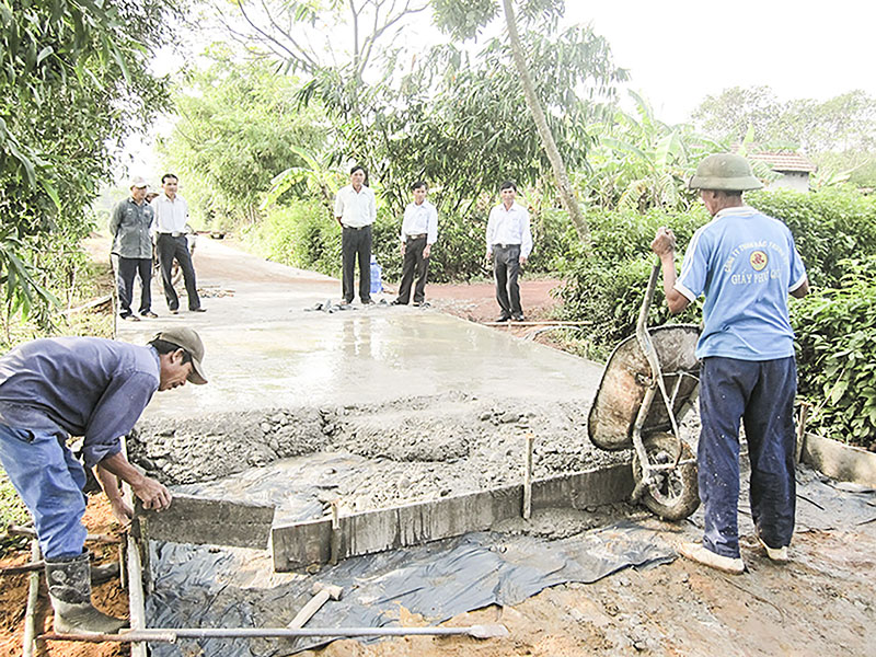 Quảng Trị:  Tập trung tháo gỡ khó khăn trong xây dựng nông thôn mới ở Vĩnh Linh